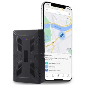 104 PRO 4G Magnetic GPS Tracker - Pay As You Go Portable Vehicle, Car, Truck, Van, Asset, Trailer Tracking Device with up to 90 Days Stand by Time Car Tracker Devices (104 Pro 4G - 10,000 mAh)