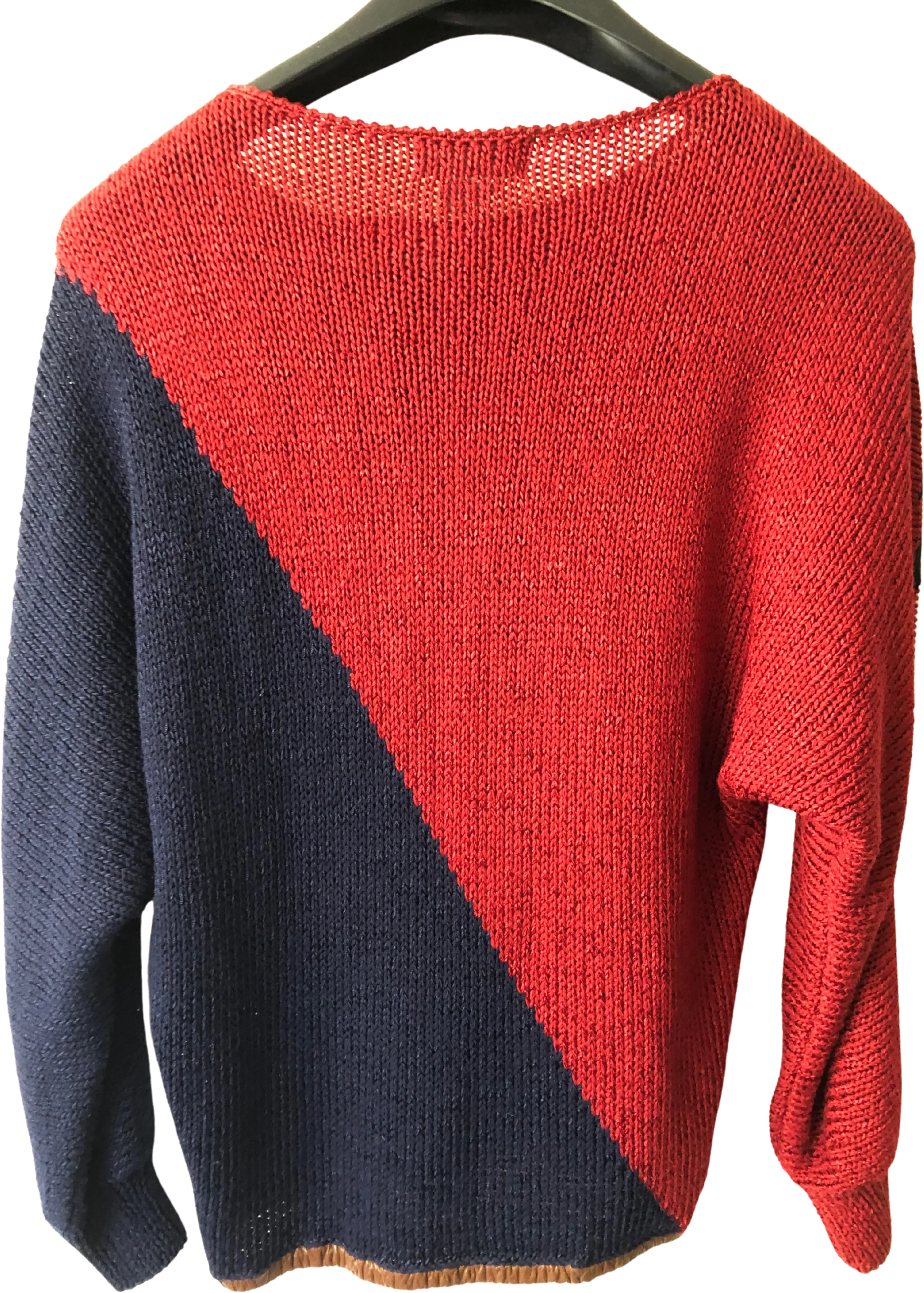 '80’s Embellished Dolman Sleeve Fall Sweater by Nannell