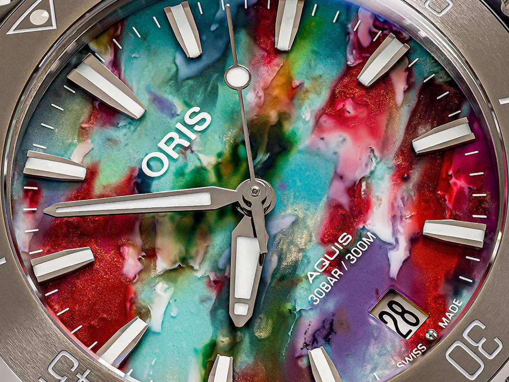 Aquis Date Upcycle - 36.5mm - Ref. 01 733 7770 4150-Set