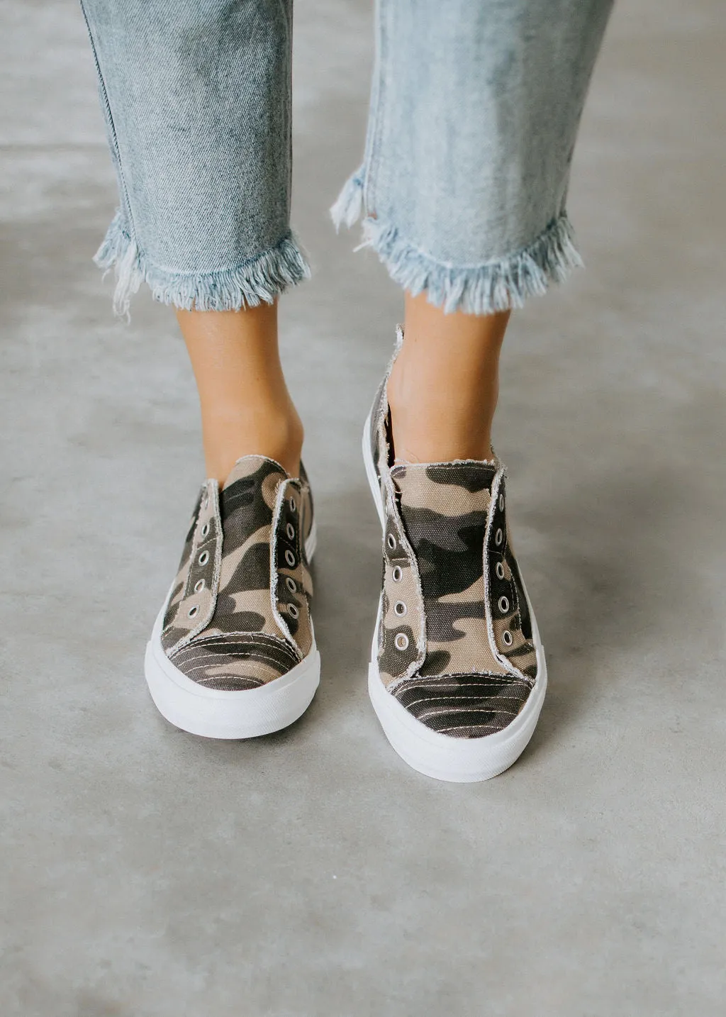 Ashlee Camo Sneakers FINAL SALE