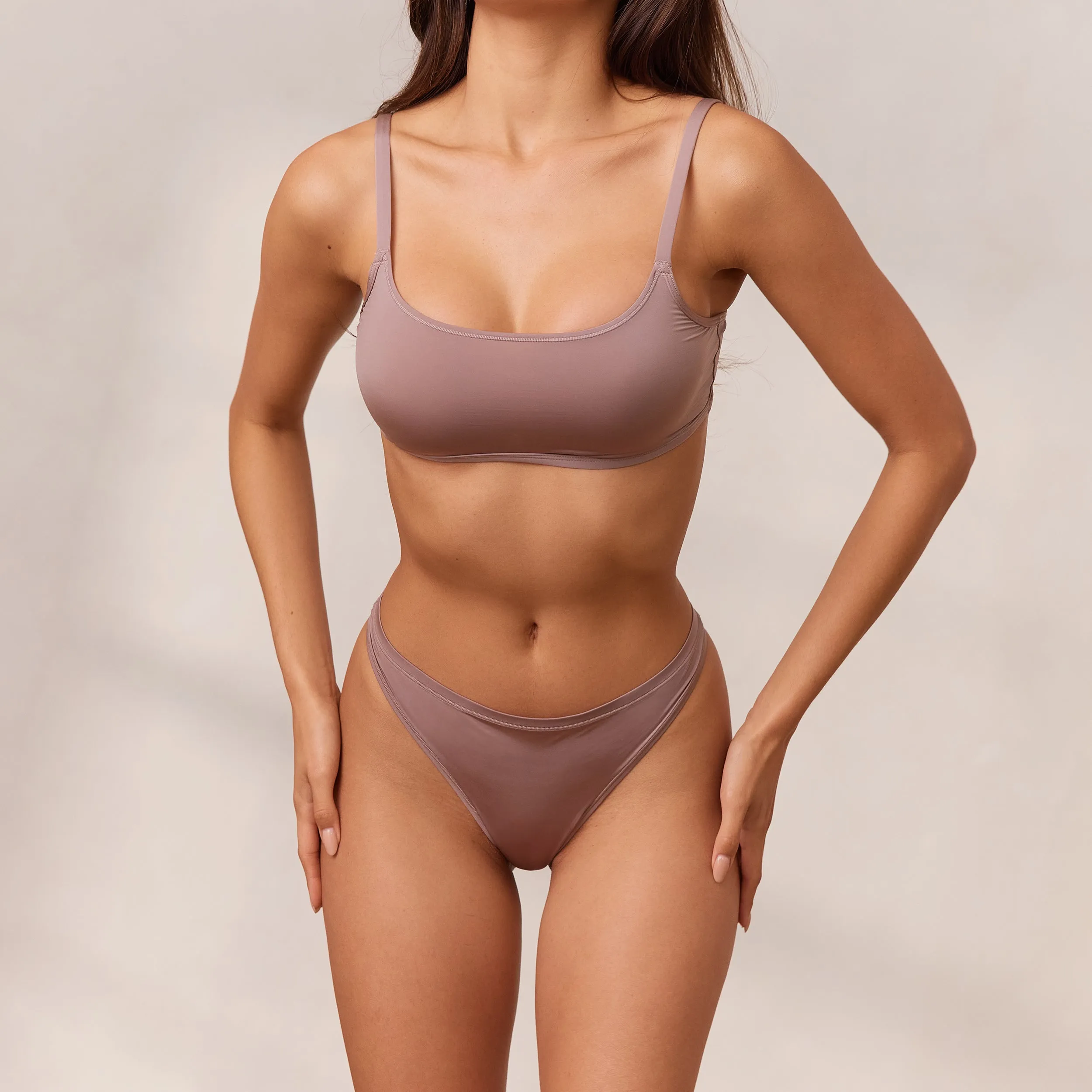 Barely There Bralette - Mauve