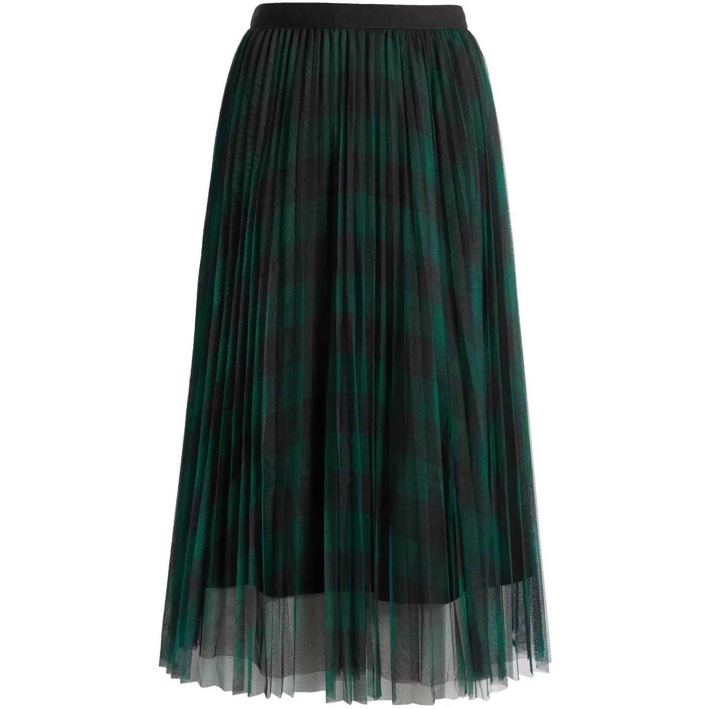 Belinda Plaid A-Line Skirt