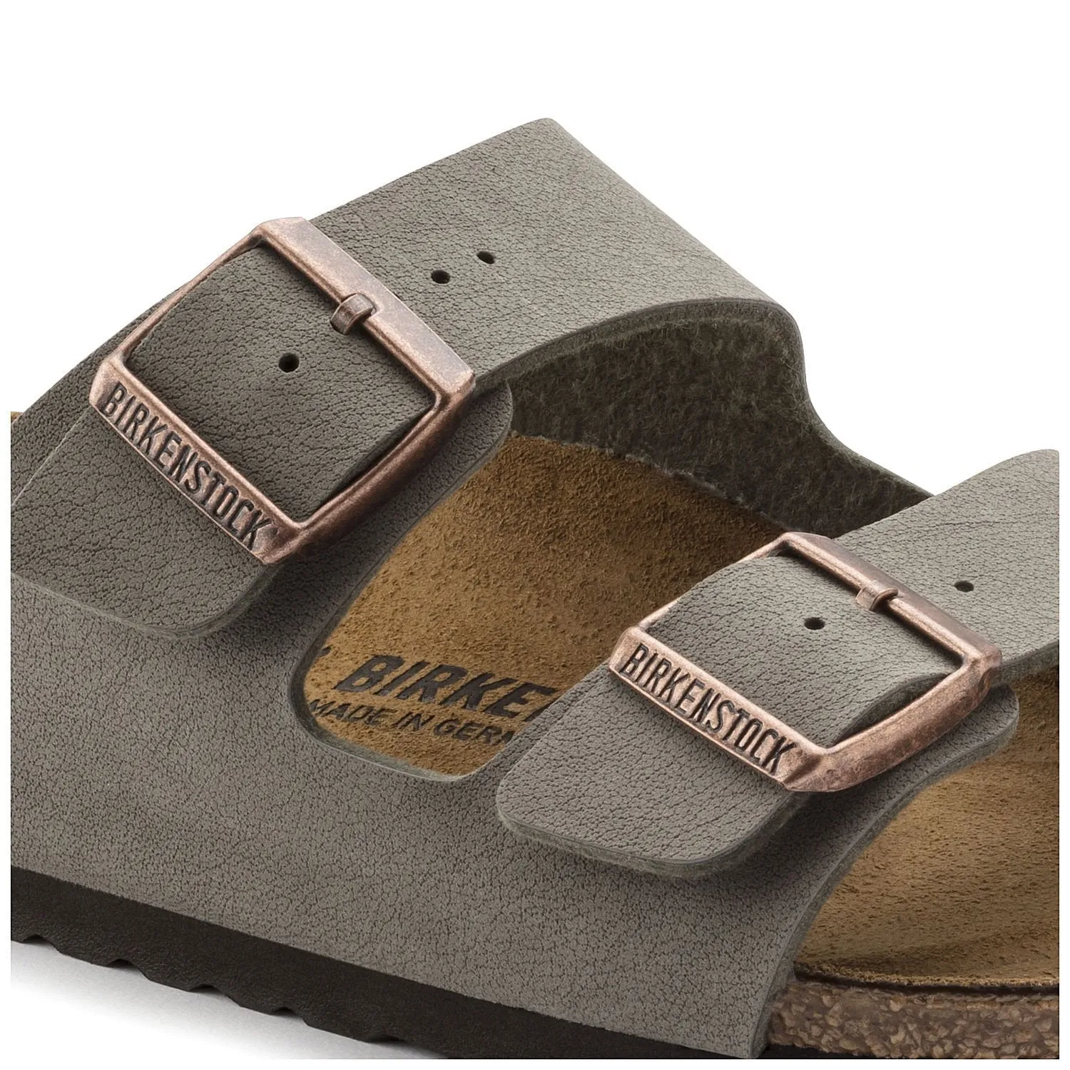 Birkenstock Arizona 151213 Birko-Flor Nubuk Stone