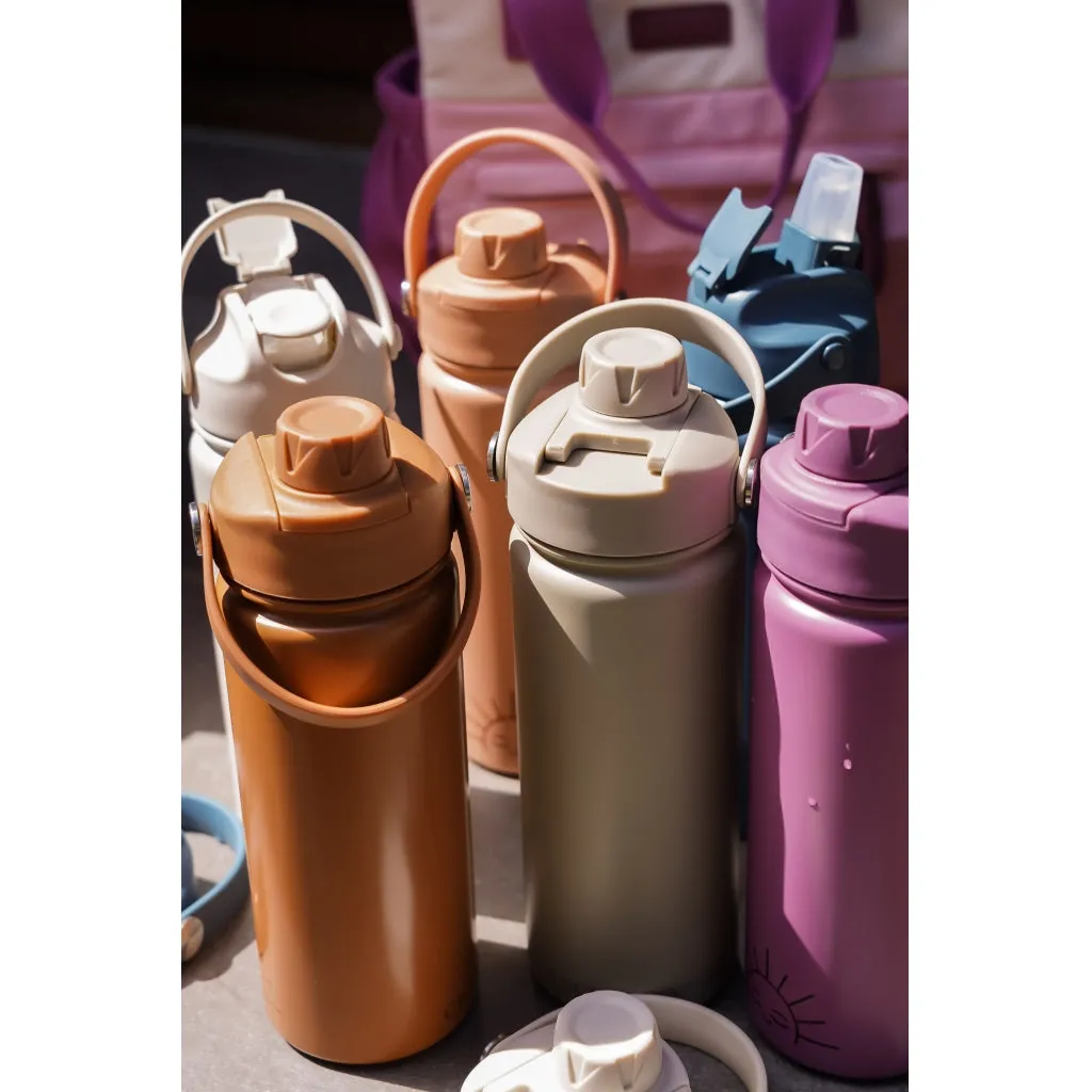 Bite   Sip Thermo Water Bottle | 14oz - Mauve Rose