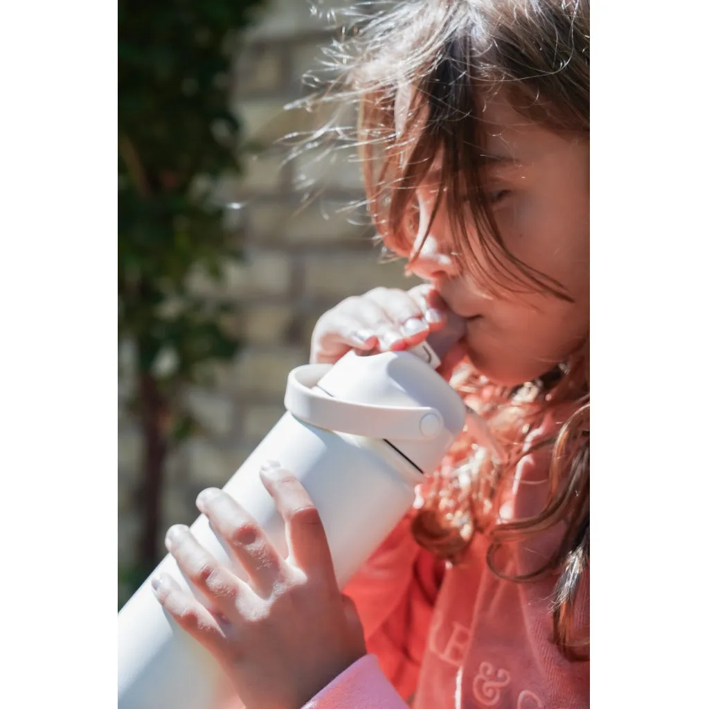 Bite   Sip Thermo Water Bottle - 18oz | Creamy White