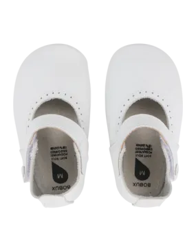 Bobux Soft Soles Delight Shoe - White