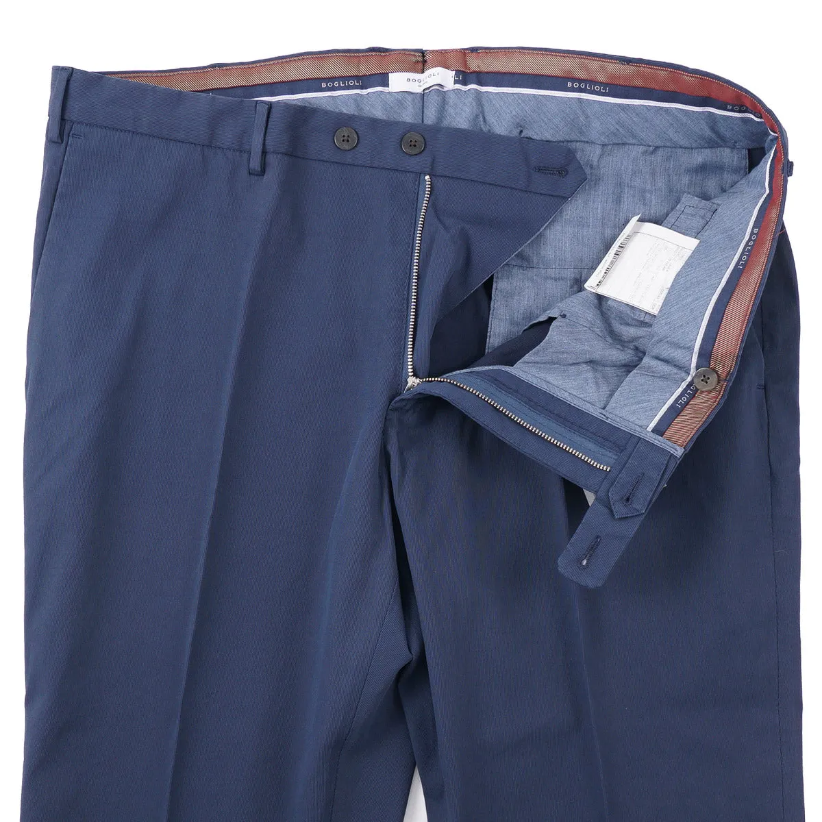 Boglioli Regular-Fit Woven Cotton Pants