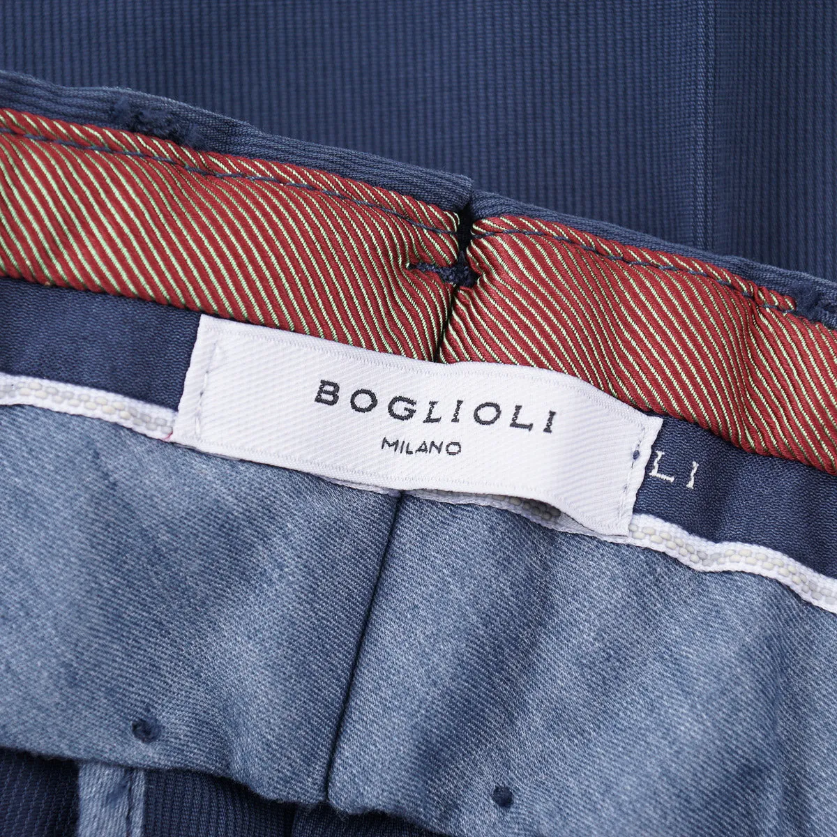 Boglioli Regular-Fit Woven Cotton Pants