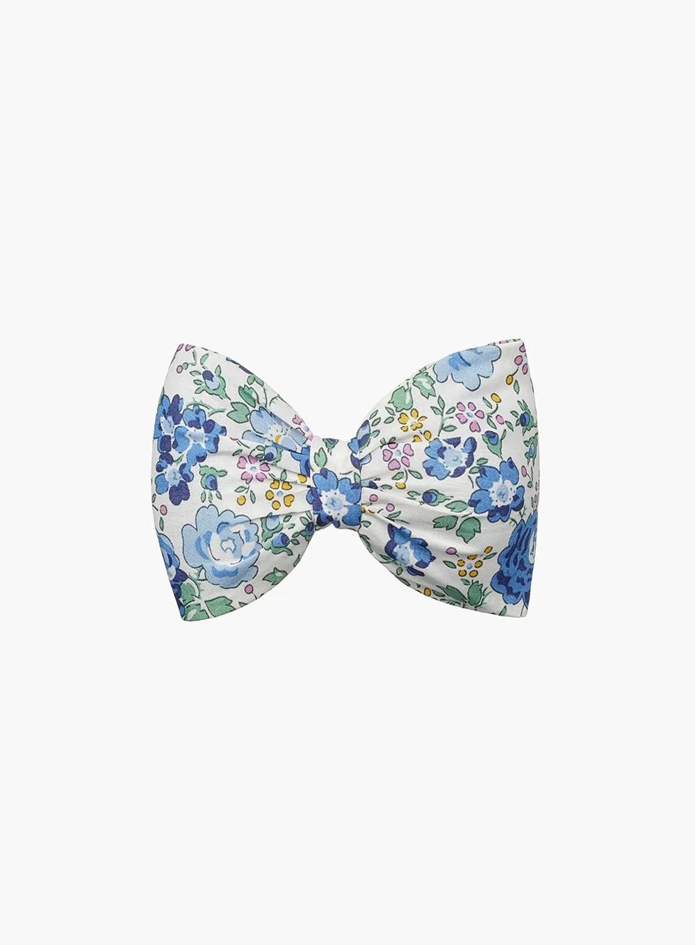 Bow Hair Clip in Blue Felicite