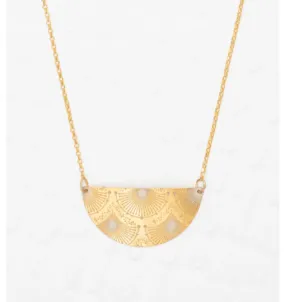 'Capella' Gold Pendant Necklace