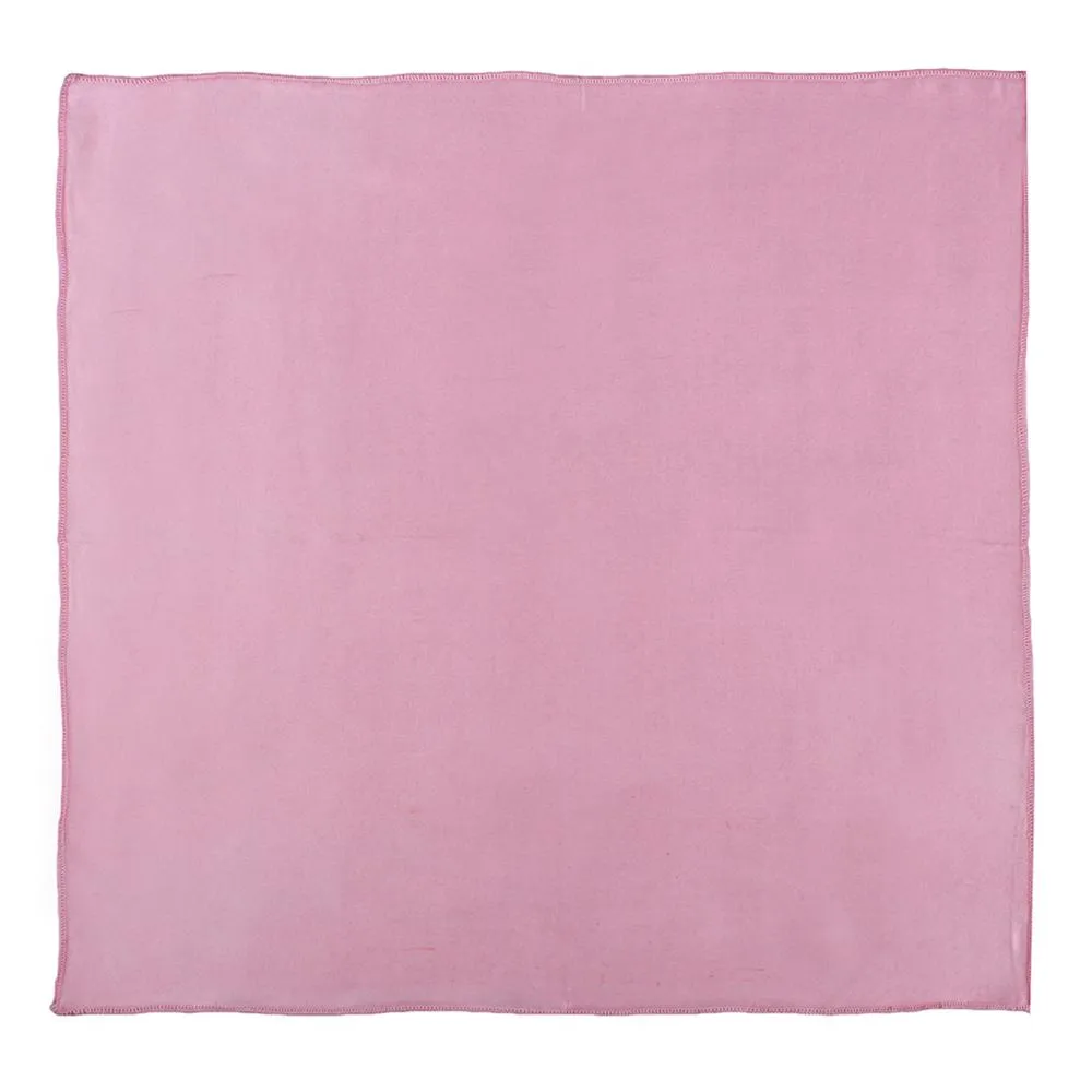 Chokore Pink Pocket Square - the Solids line