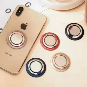 Circular car magnetic ring holder