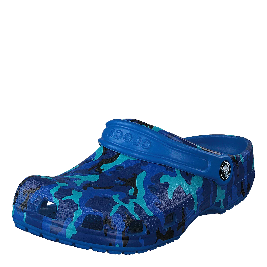 Classic Printed Clog K Bright Cobalt