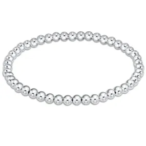 classic sterling 4mm bead bracelet by enewton