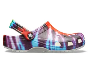 Crocs Classic Clog Tie-Dye Graphic