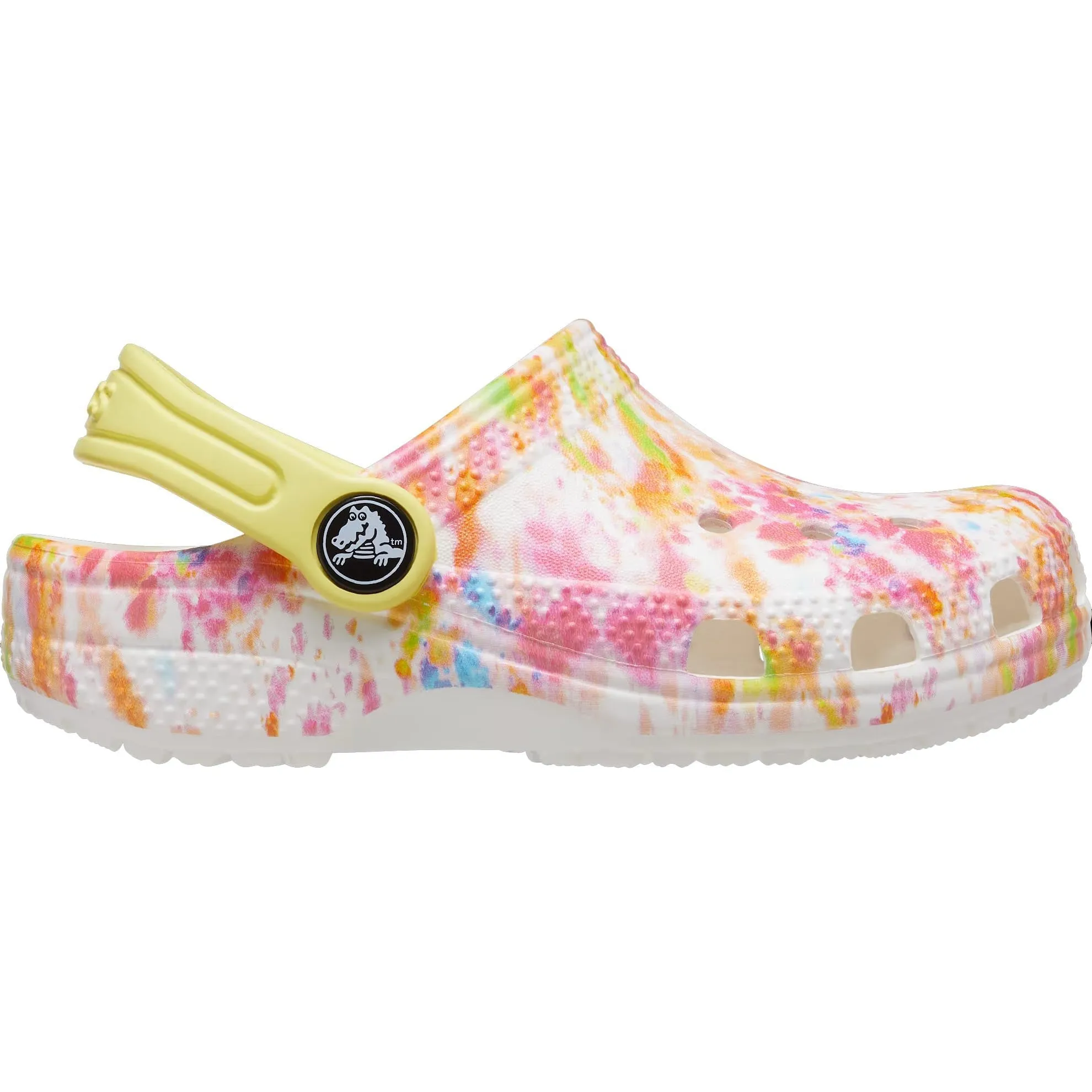 Crocs Toddlers Classic Tie-Dye Graphic Clogs