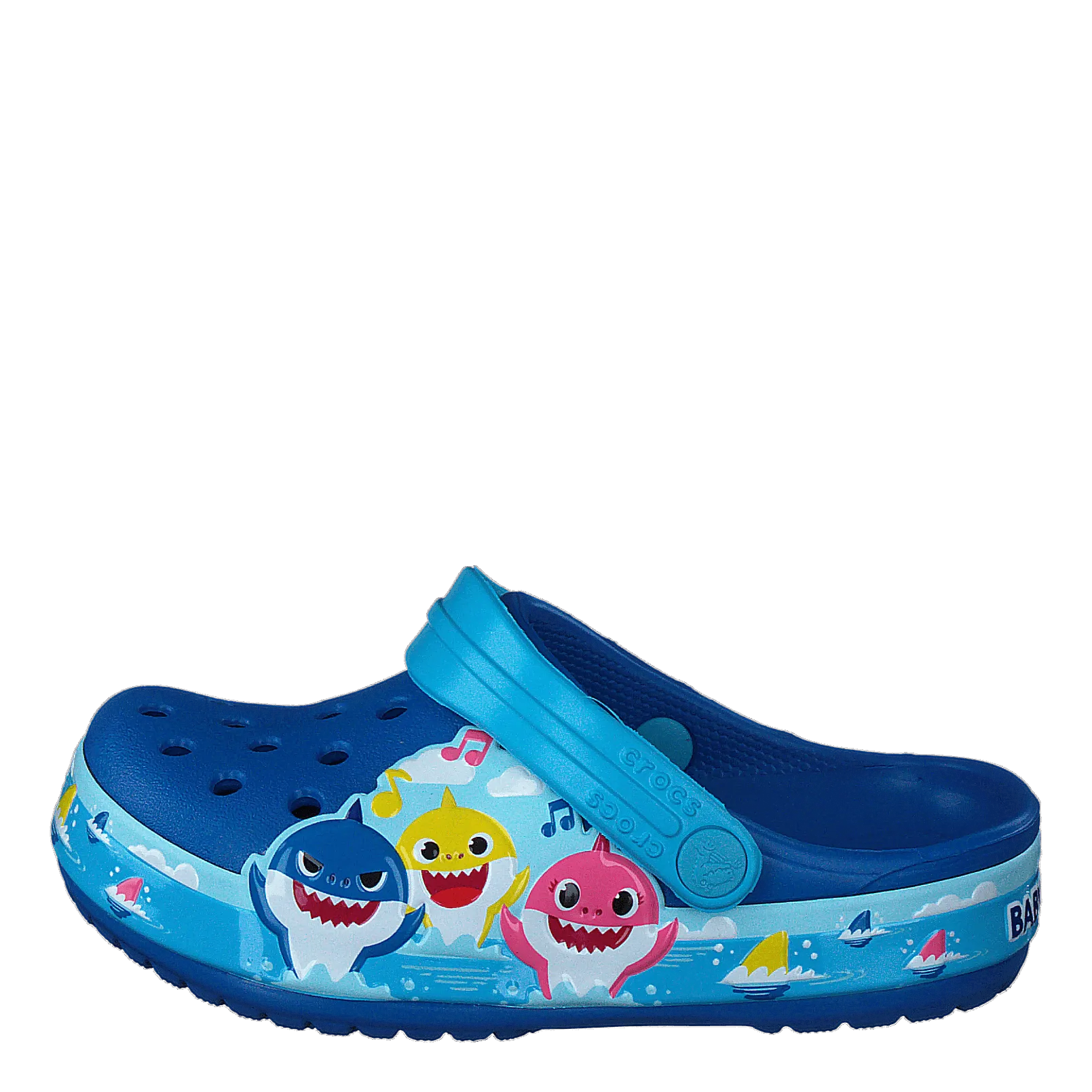 Crocsflbaby Shark Band Clog T Bright Cobalt