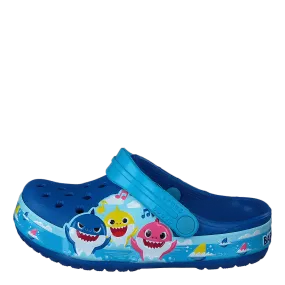 Crocsflbaby Shark Band Clog T Bright Cobalt