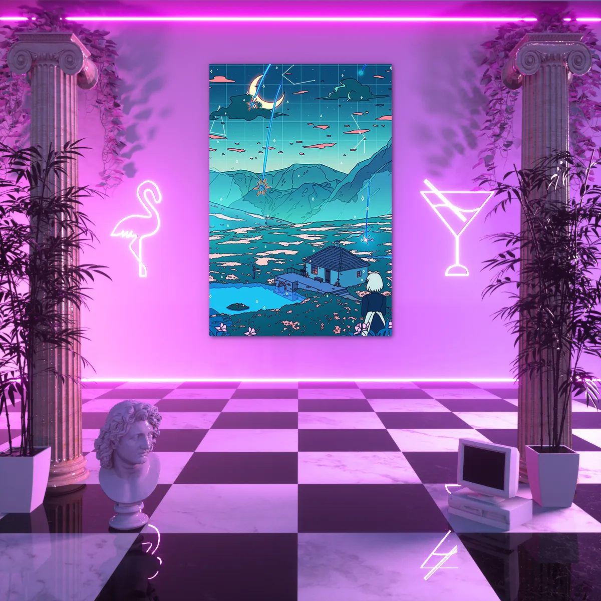 Crystal Shower Poster