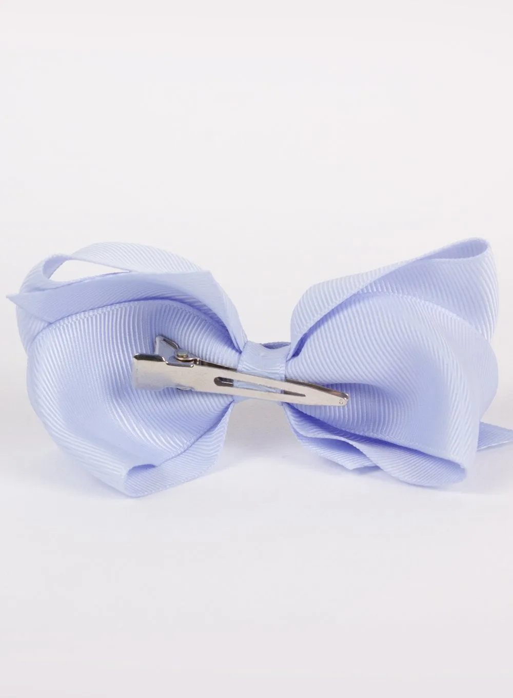 Extra Large Bow Hair Clip in Bluebell