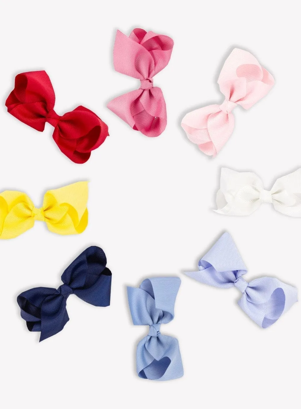 Extra Large Bow Hair Clip in Bluebell