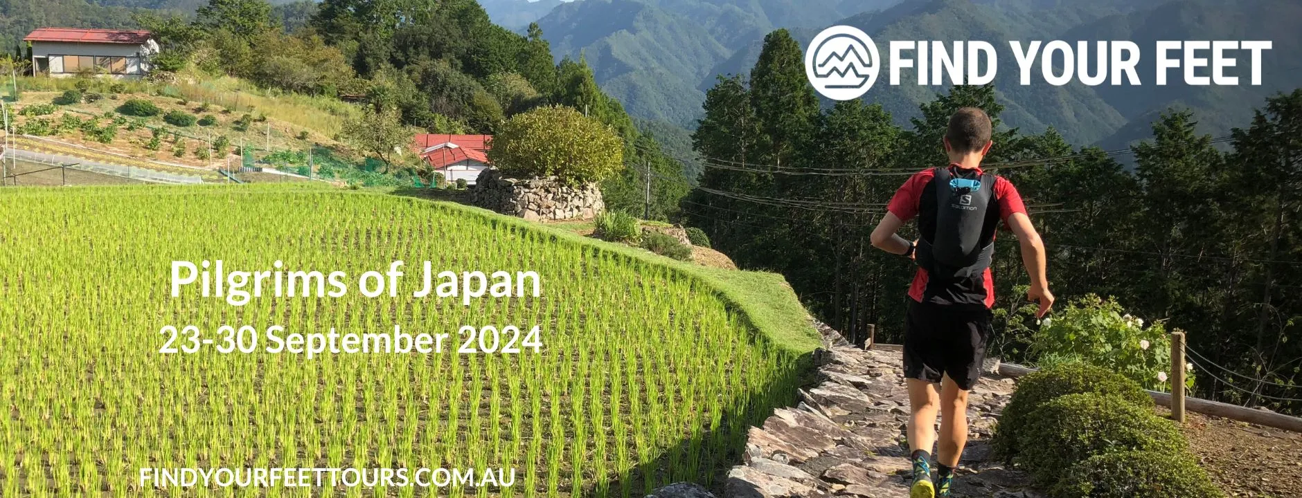 FIND YOUR FEET TOUR - Pilgrims of Japan Running Tour DEPOSIT (23 - 30 September 2024)