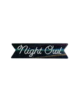 Hair Clip – Night Owl