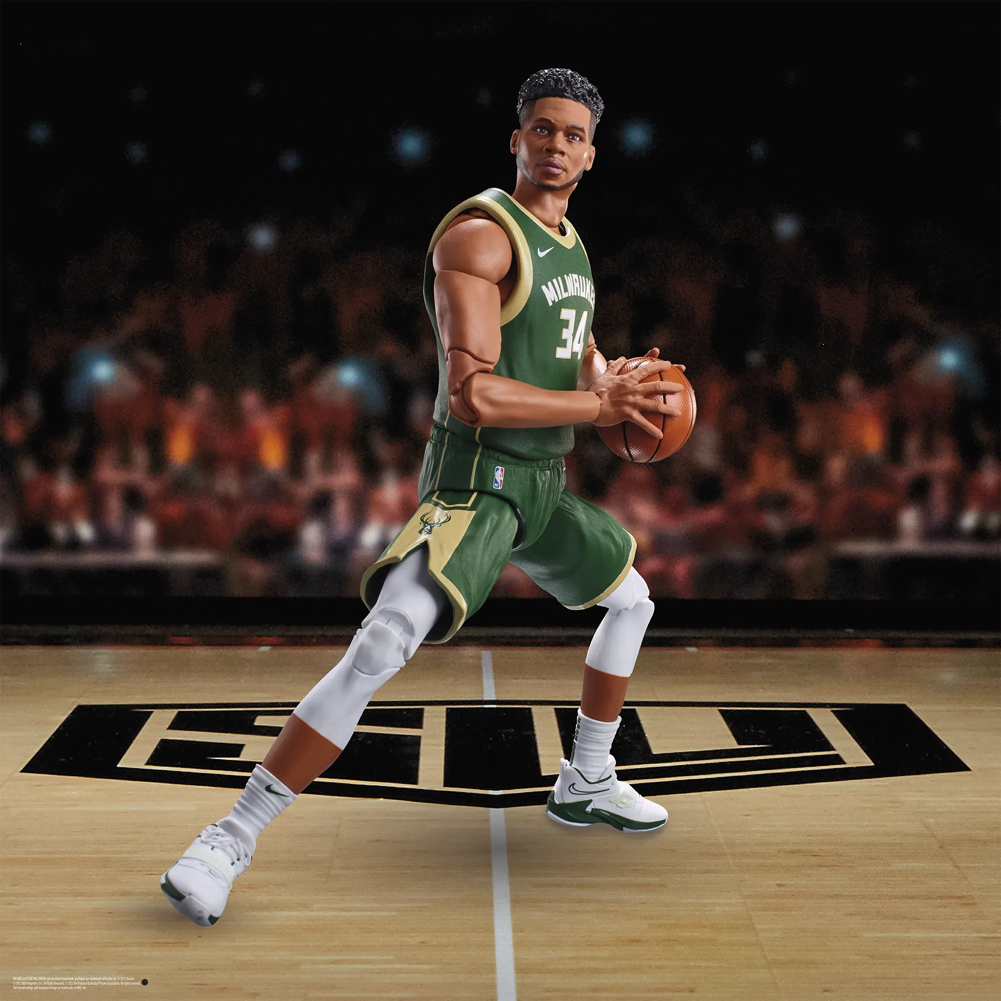 Hasbro Starting Lineup NBA Series 1 Giannis Antetokounmpo Figure