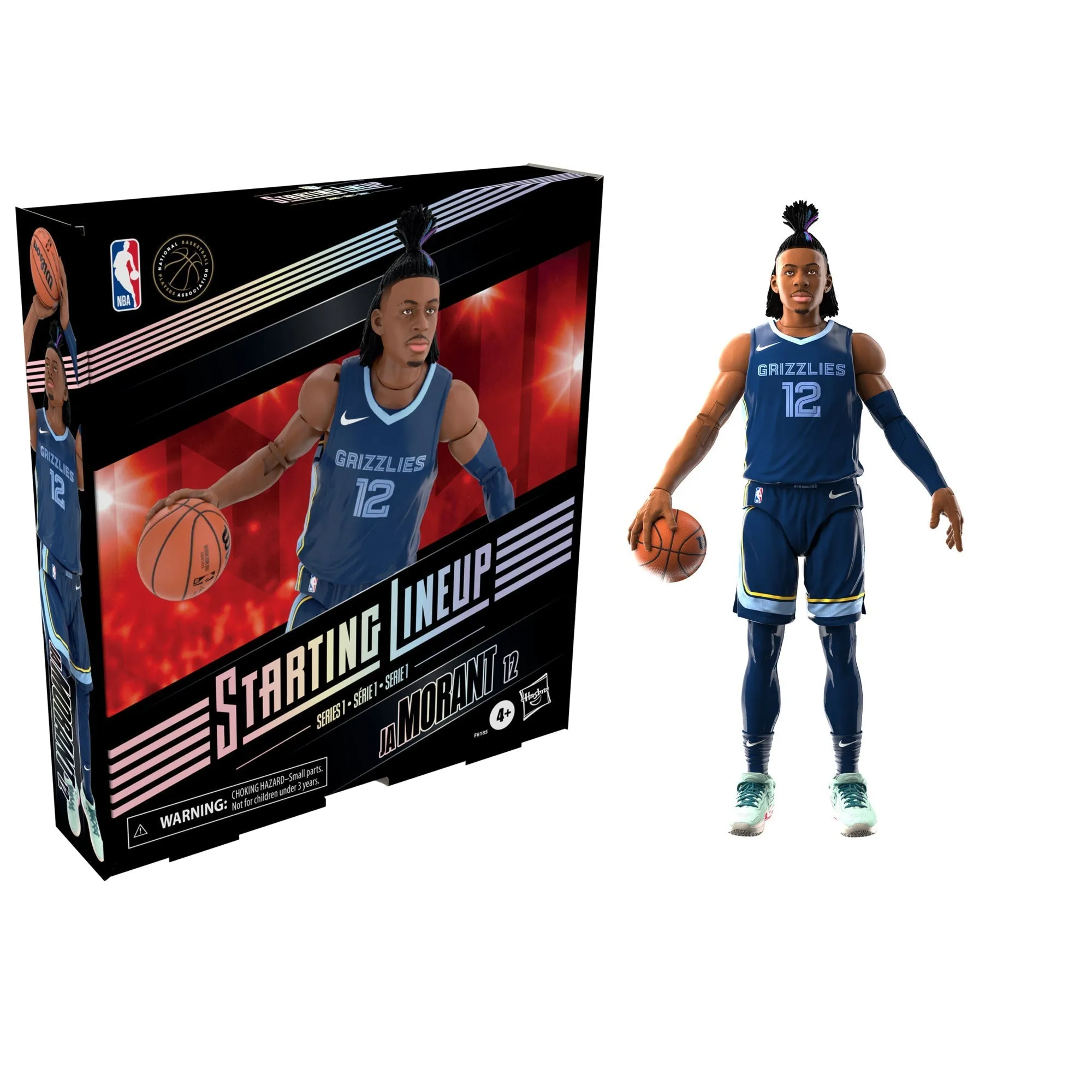 Hasbro Starting Lineup NBA Series 1 Ja Morant Figure