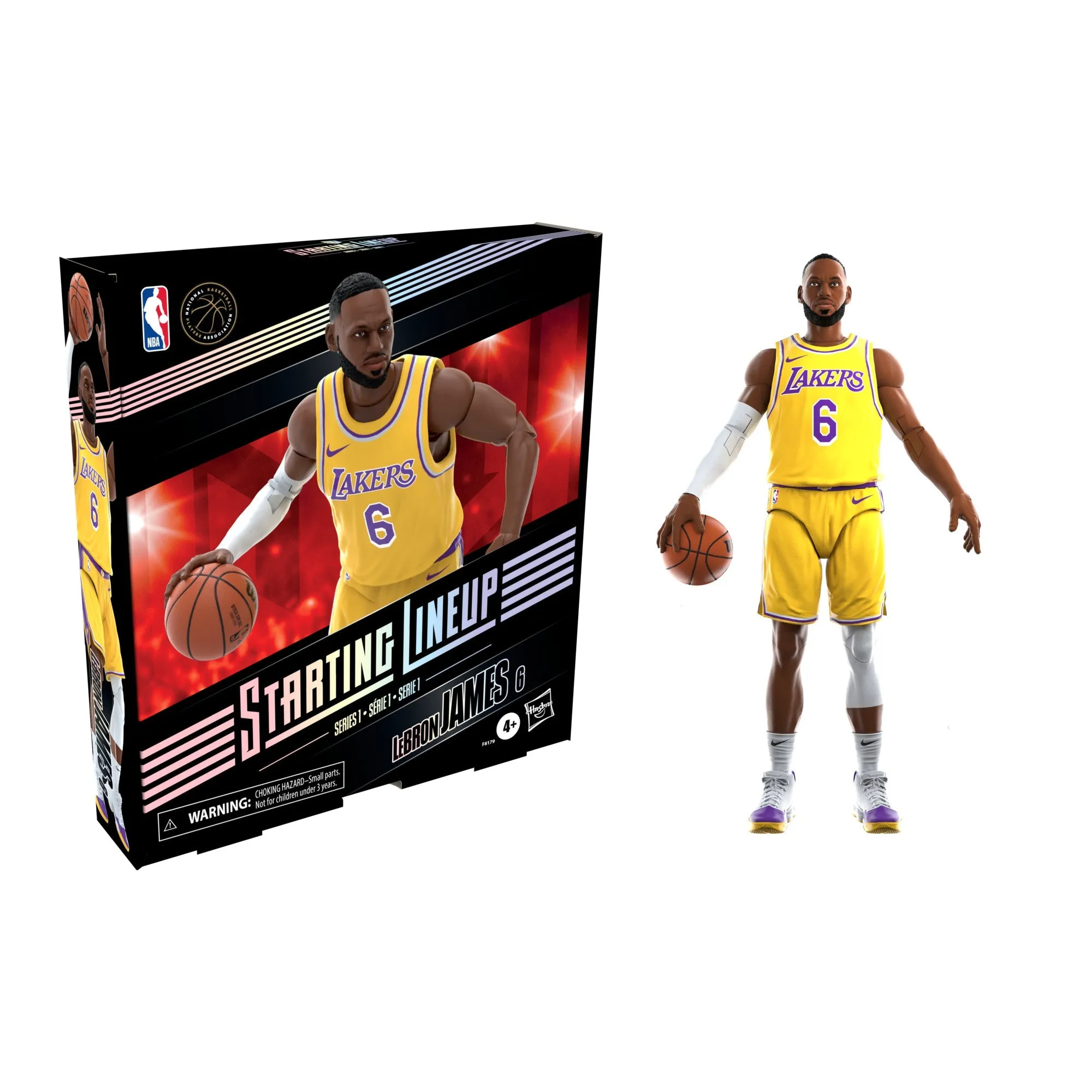 Hasbro Starting Lineup NBA Series 1 LeBron James Figure