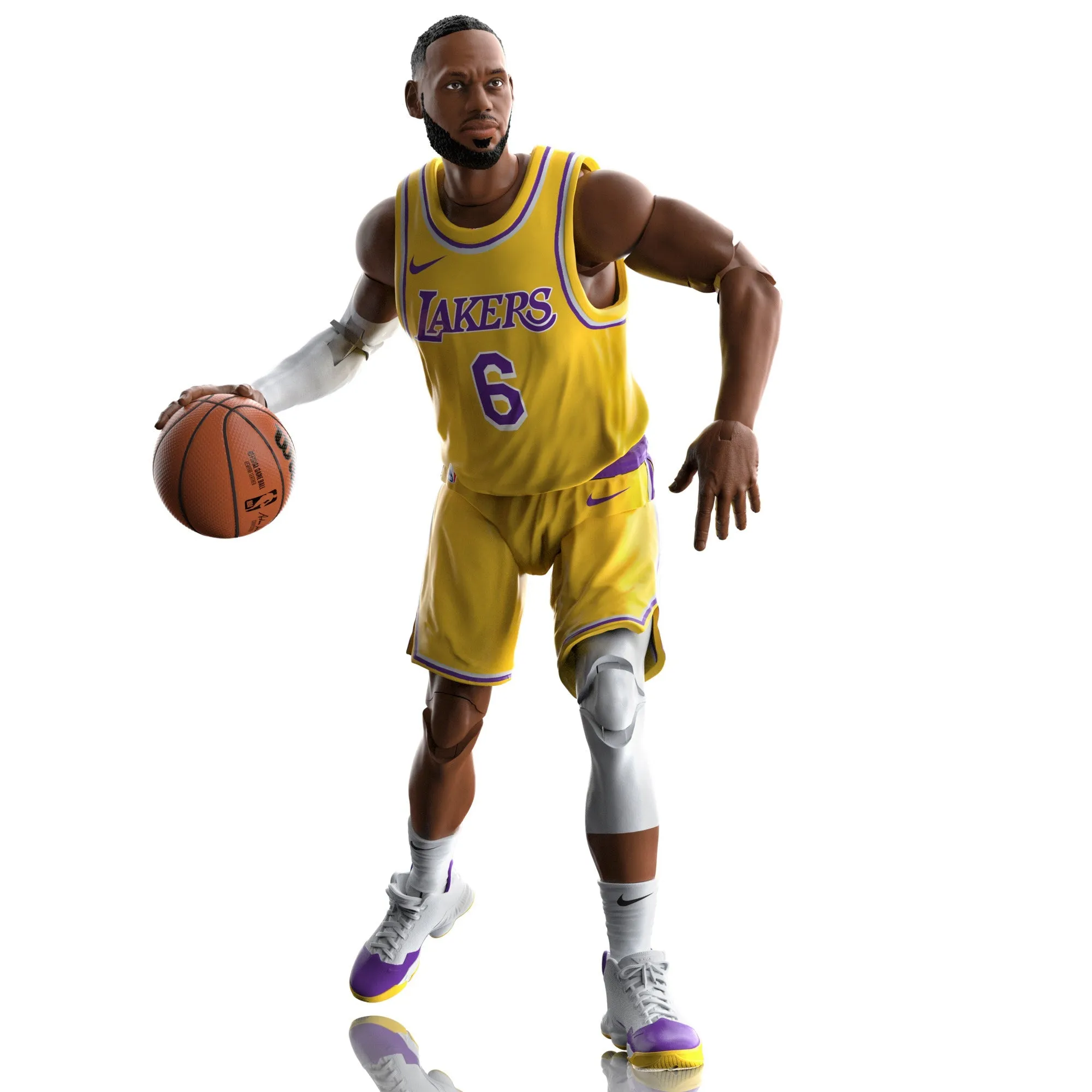 Hasbro Starting Lineup NBA Series 1 LeBron James Figure