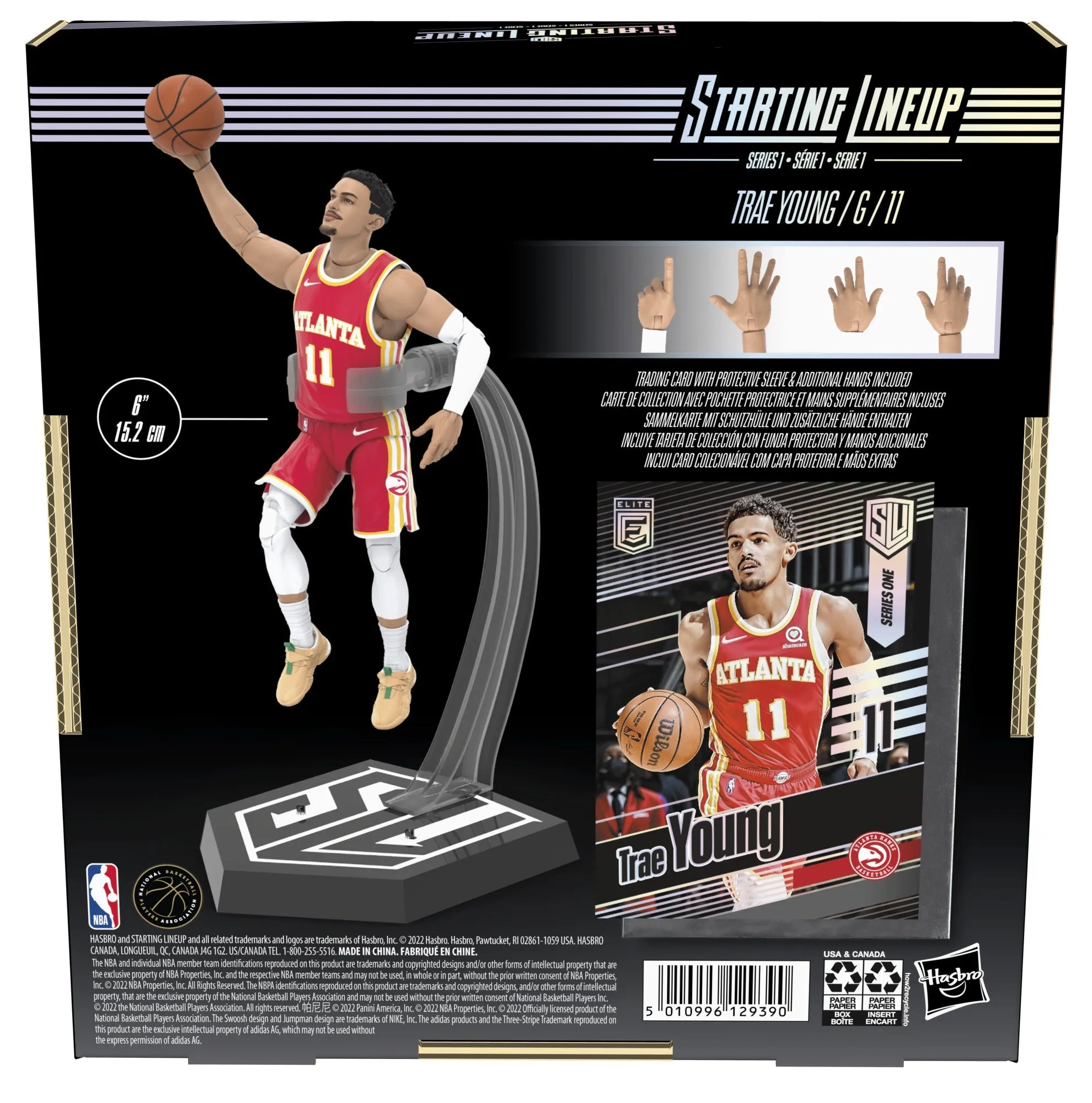 Hasbro Starting Lineup NBA Series 1 Trae Young Figure