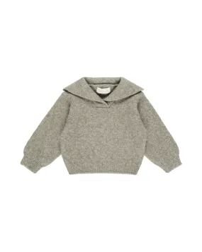 Heathered Laurel Cash Pullover