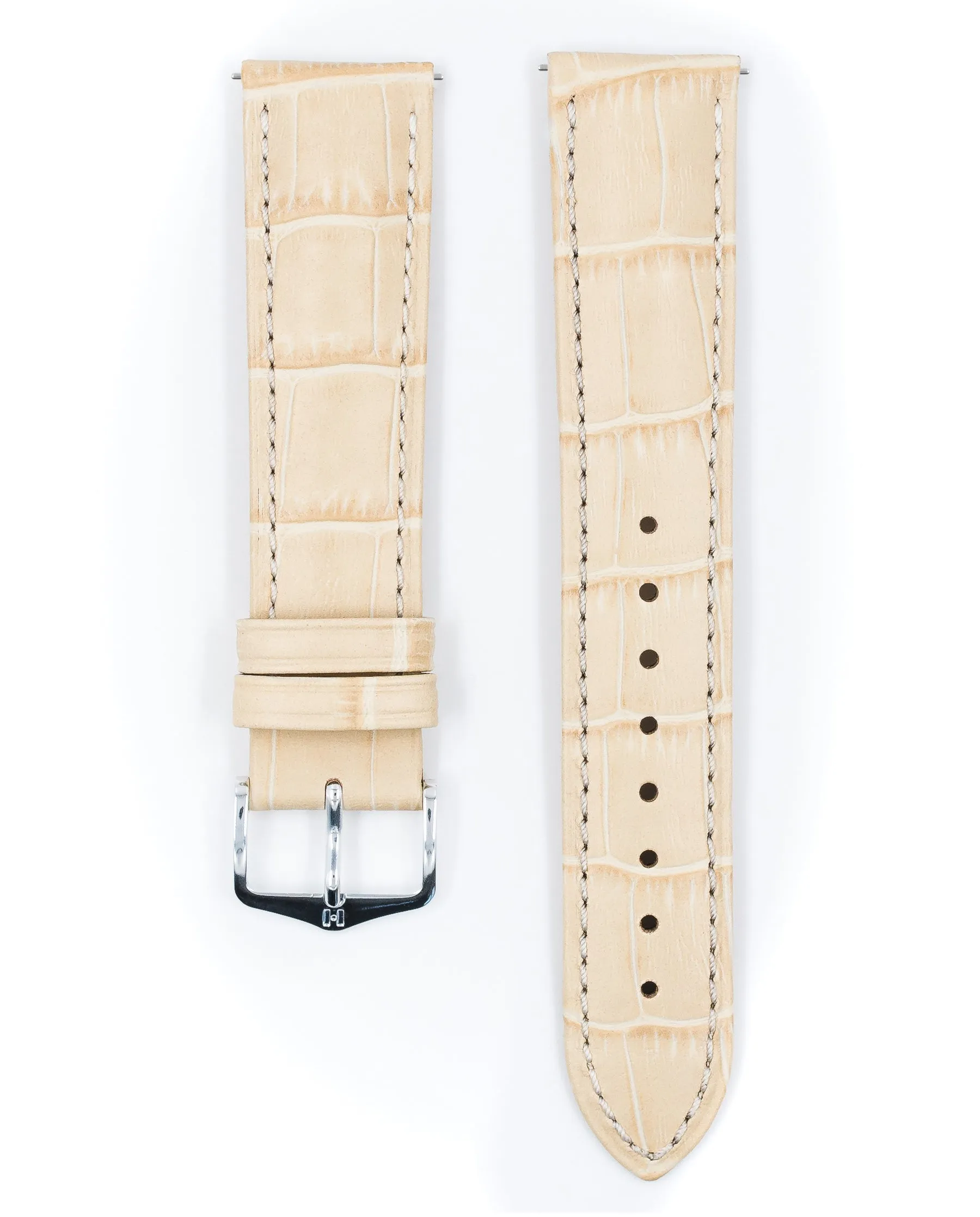 HIRSCH DUKE Alligator Embossed Calfskin Watch Strap  010 28