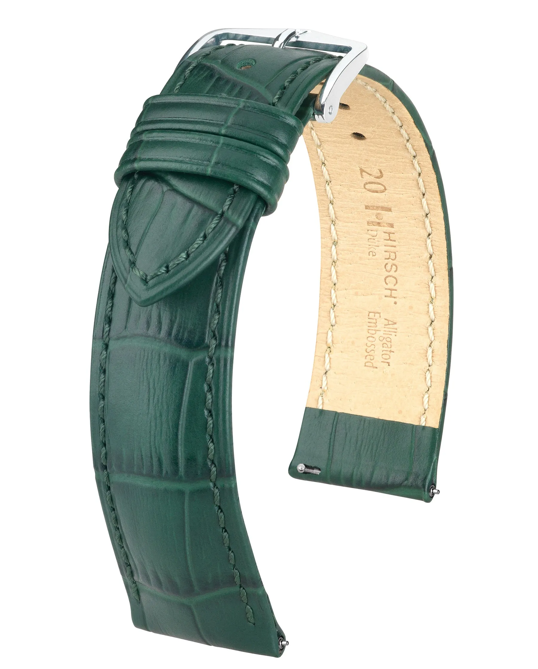 HIRSCH DUKE Alligator Embossed Calfskin Watch Strap  010 28