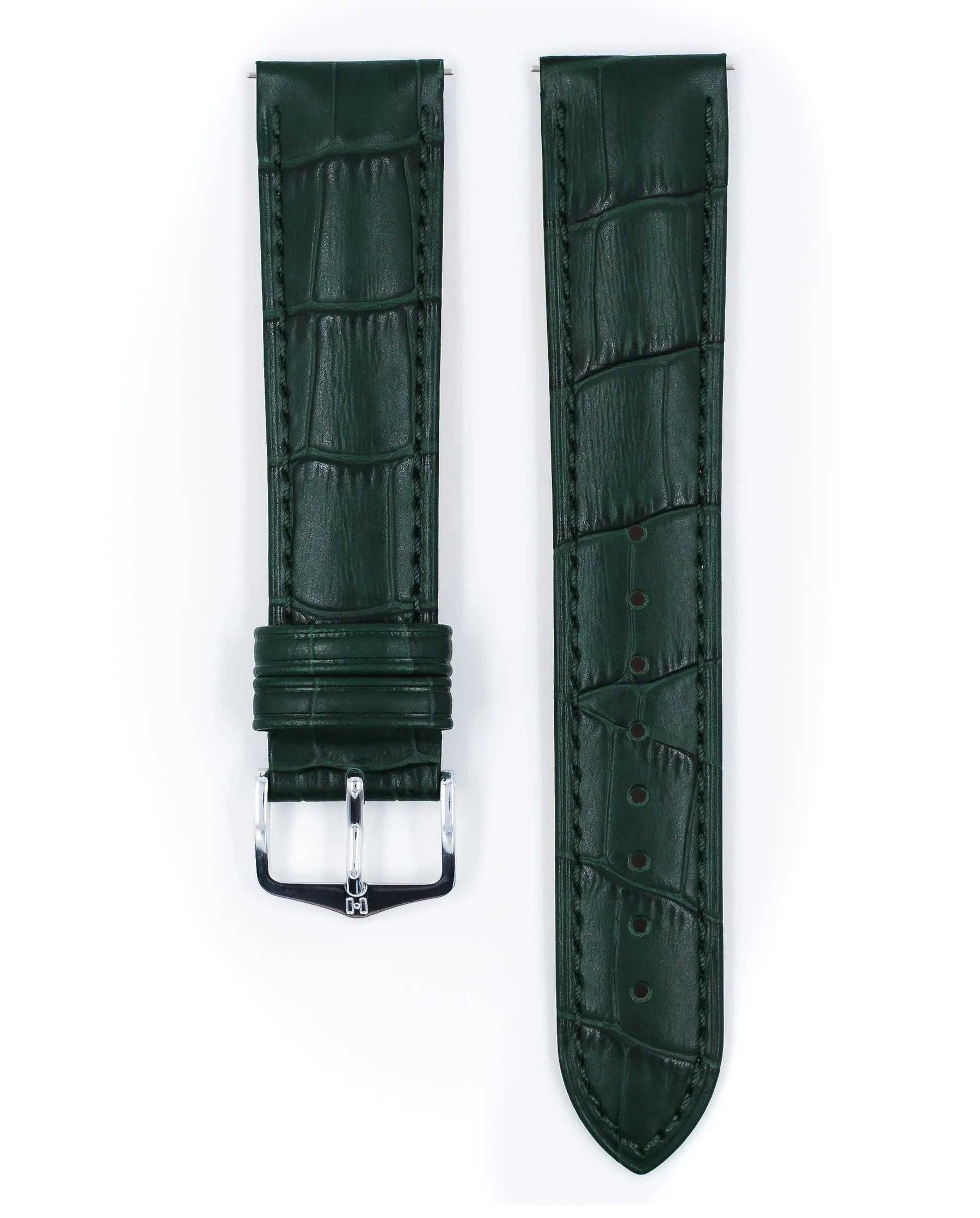 HIRSCH DUKE Alligator Embossed Calfskin Watch Strap  010 28