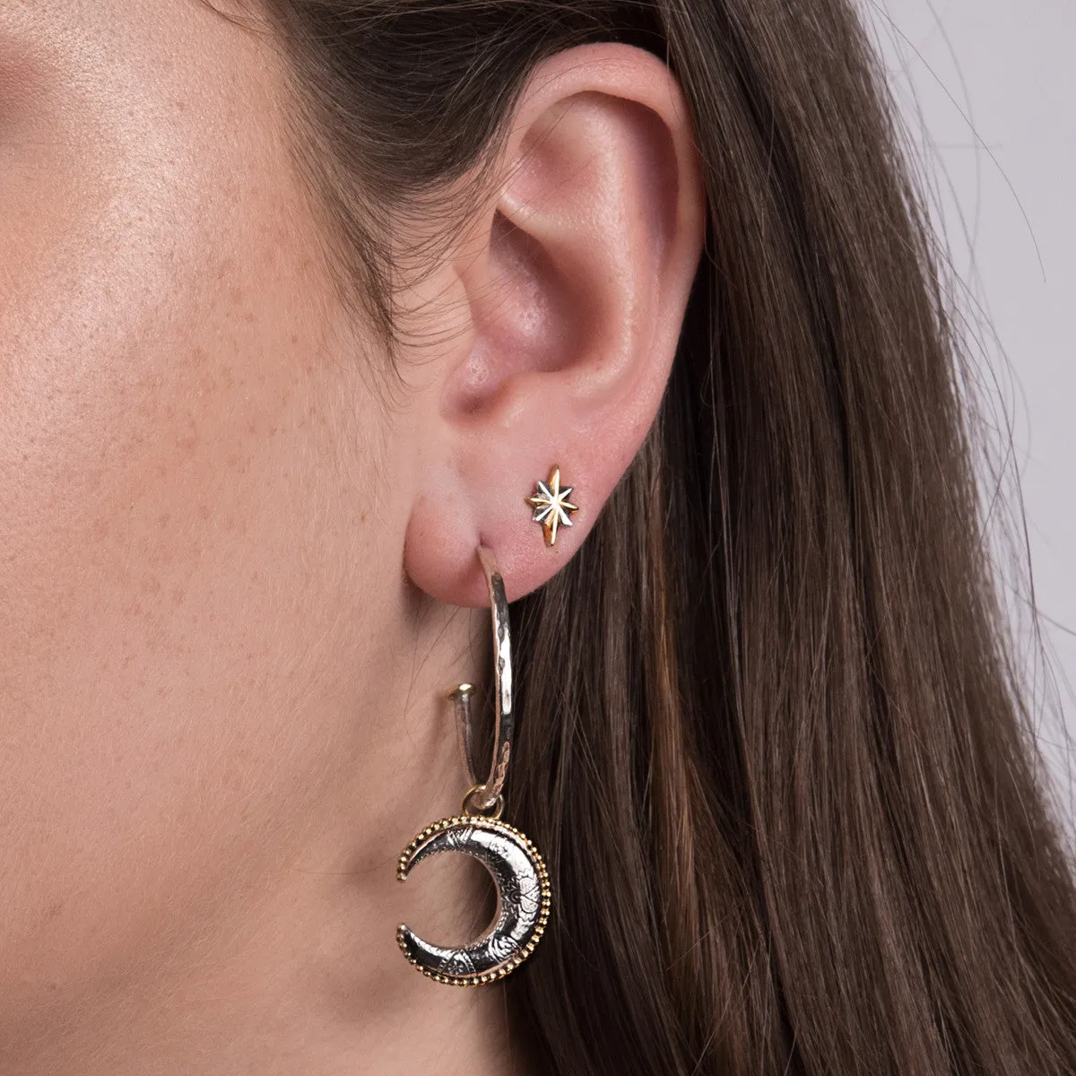 Large Luna Hoop Earrings