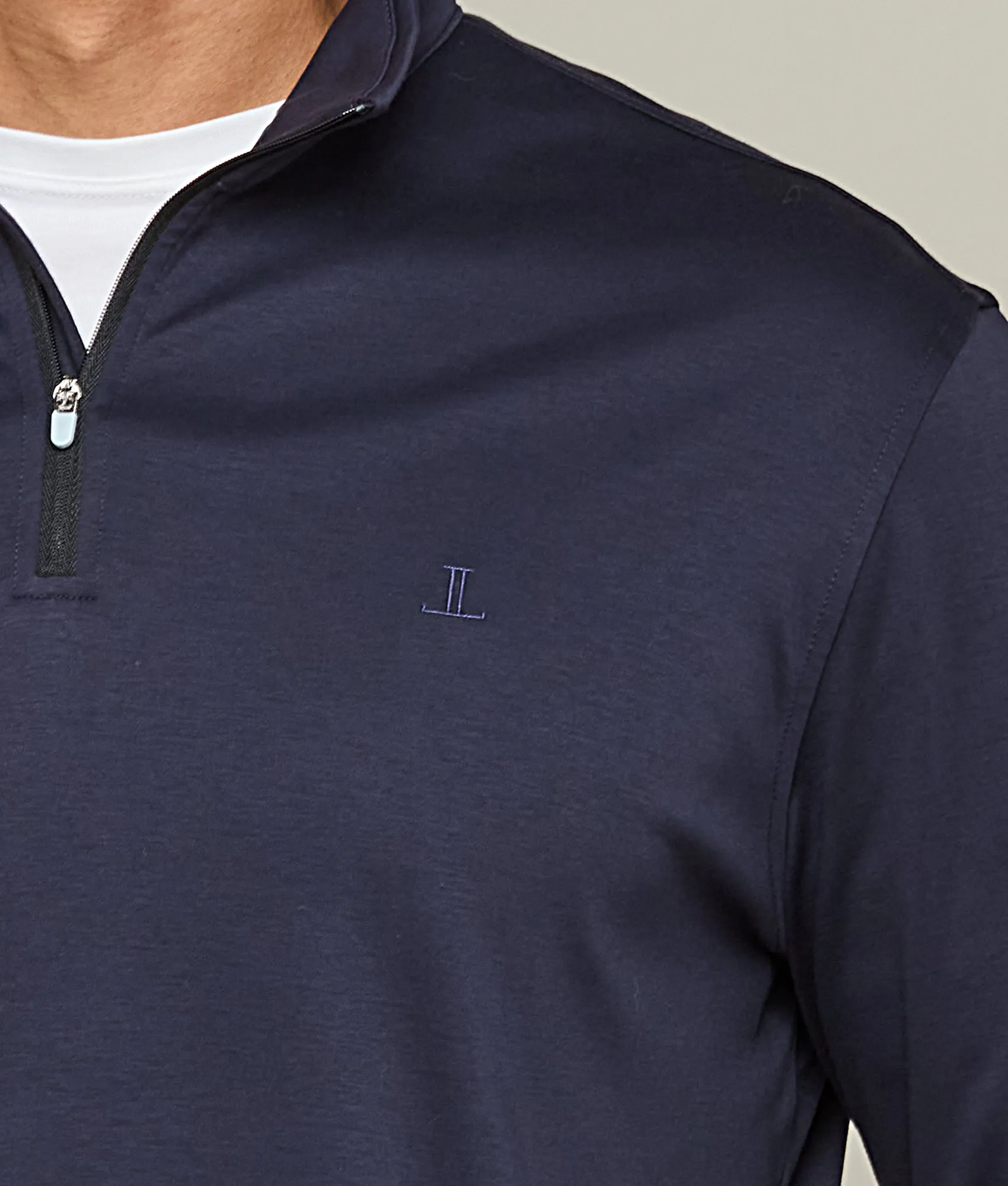 Lightweight Quarter Zip :: Navy