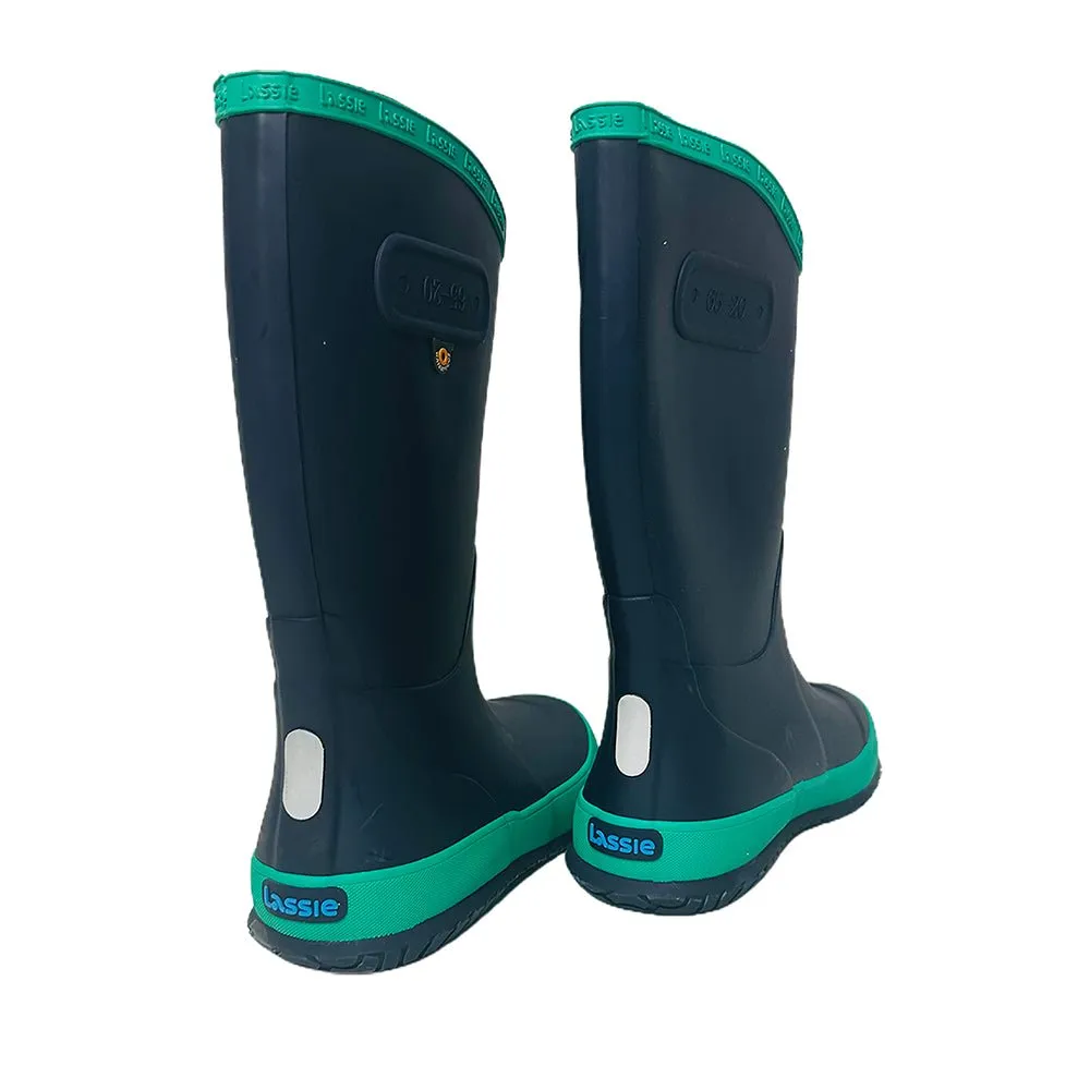 Mr. Richard Curve ,  Flexible Rubber Rain Gumboots for Toddlers and Kids