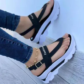 Platform Flip Flop Sandals for Spring and Summer Fun