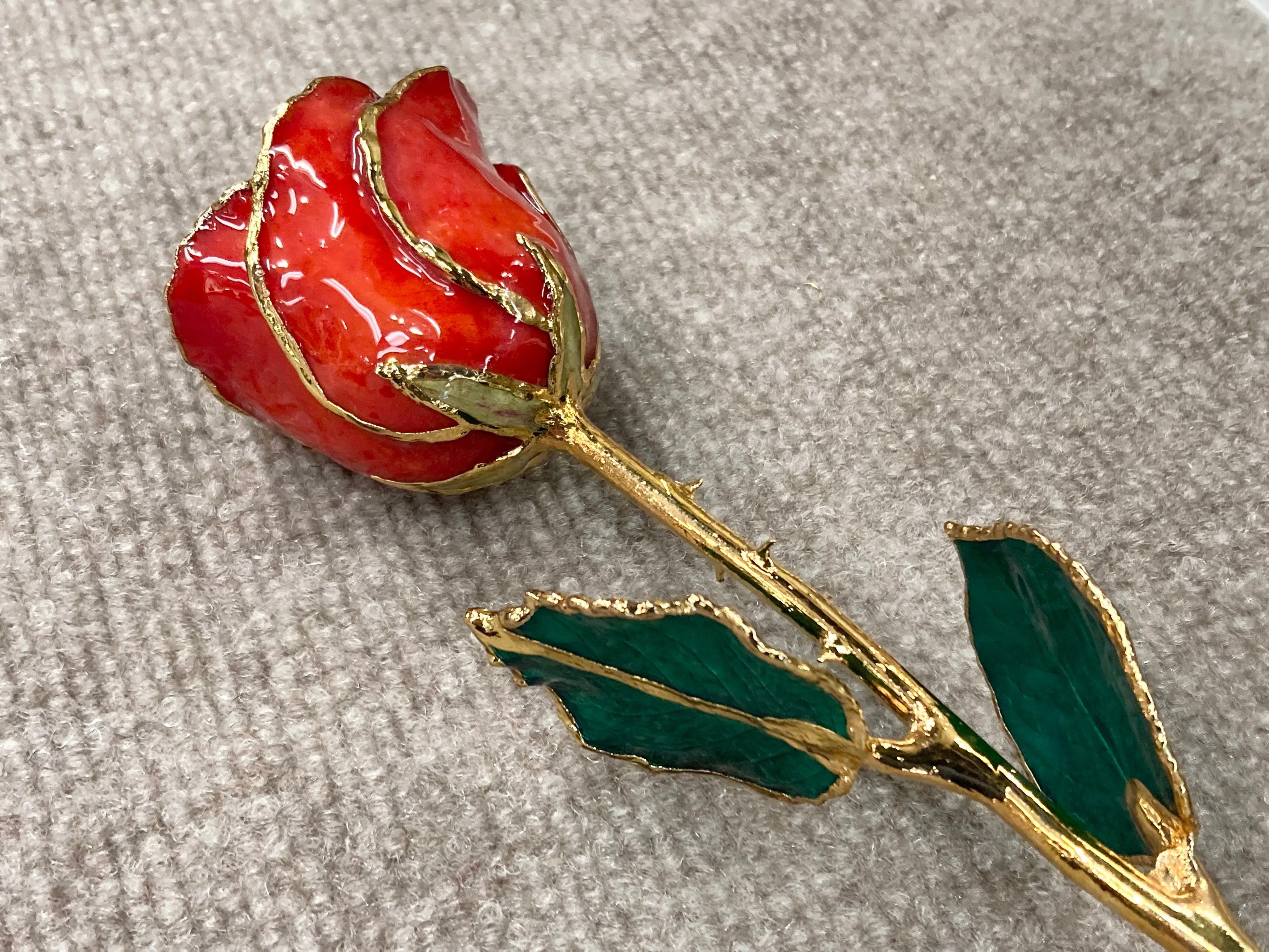 Red Rose 24K Gold Plated