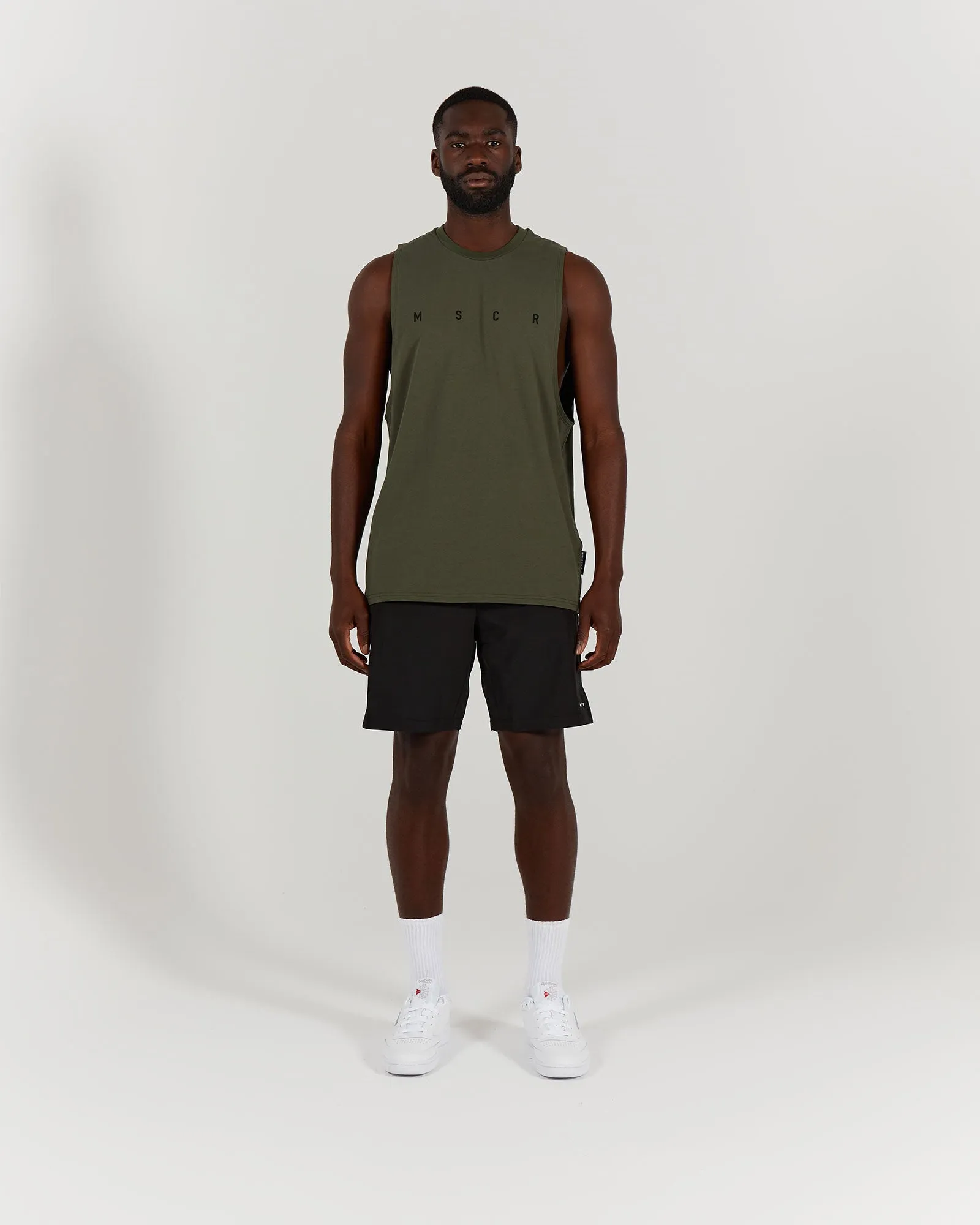 ROCKY MUSCLE TANK - KHAKI GREEN