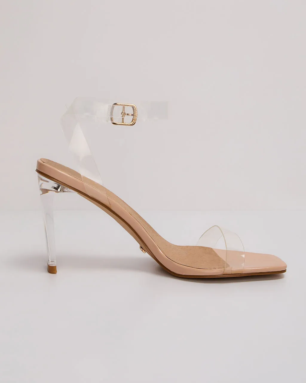 Santiago Clear Strappy Heels