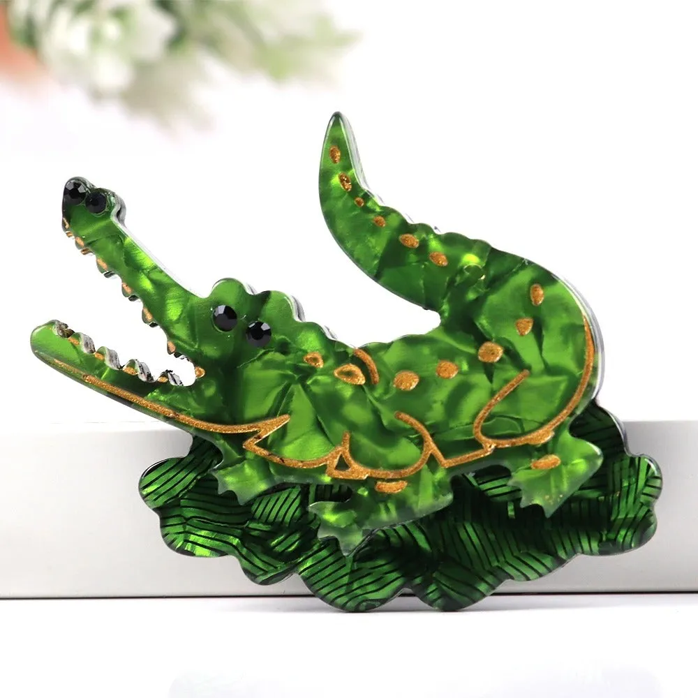 See ya' Later, Alligator Brooch