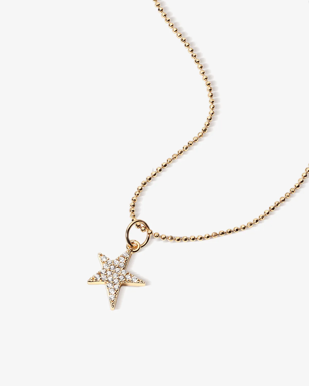 Super Star Pavé Pendant Charm