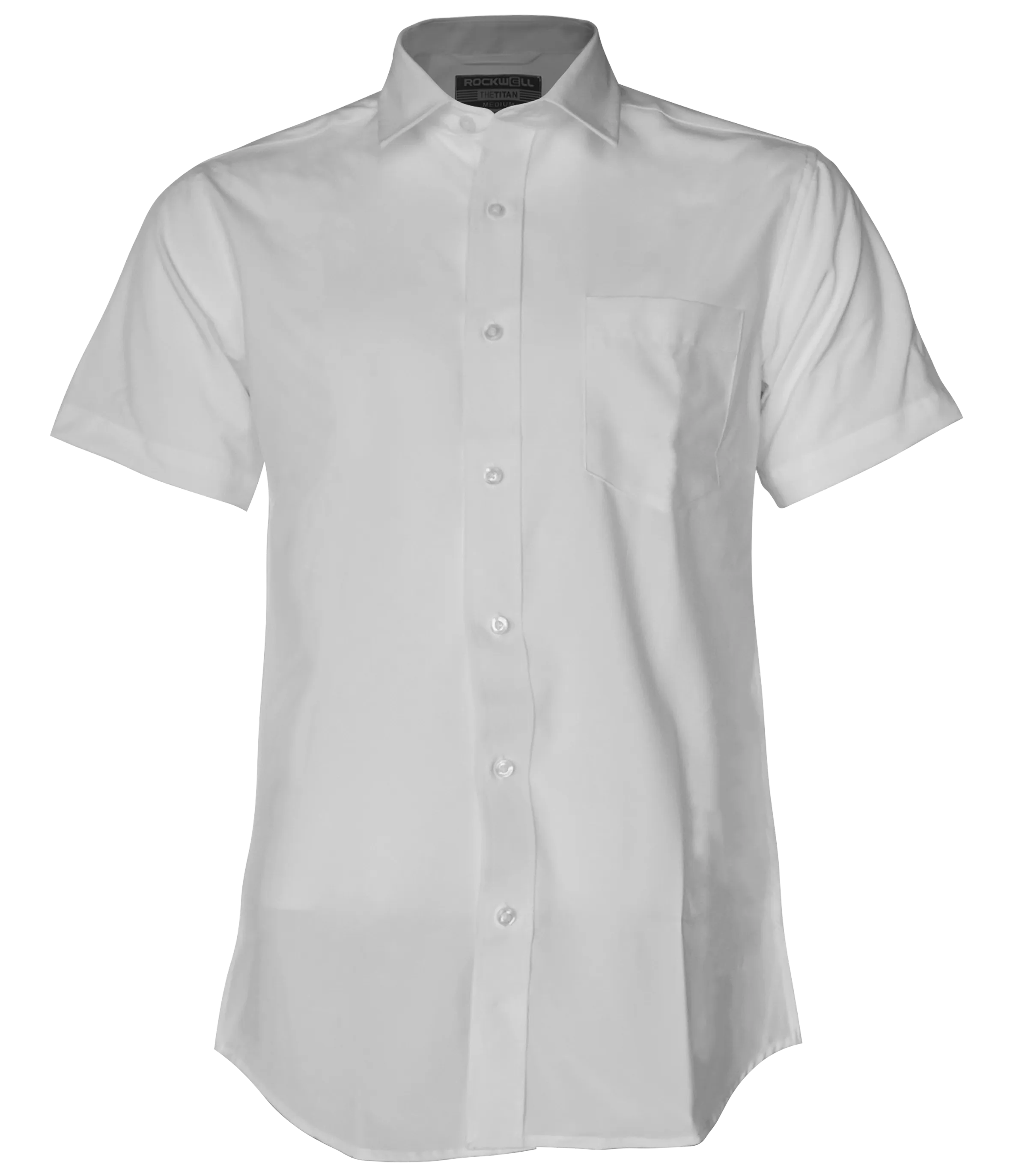 The Titan - White Short Sleeve