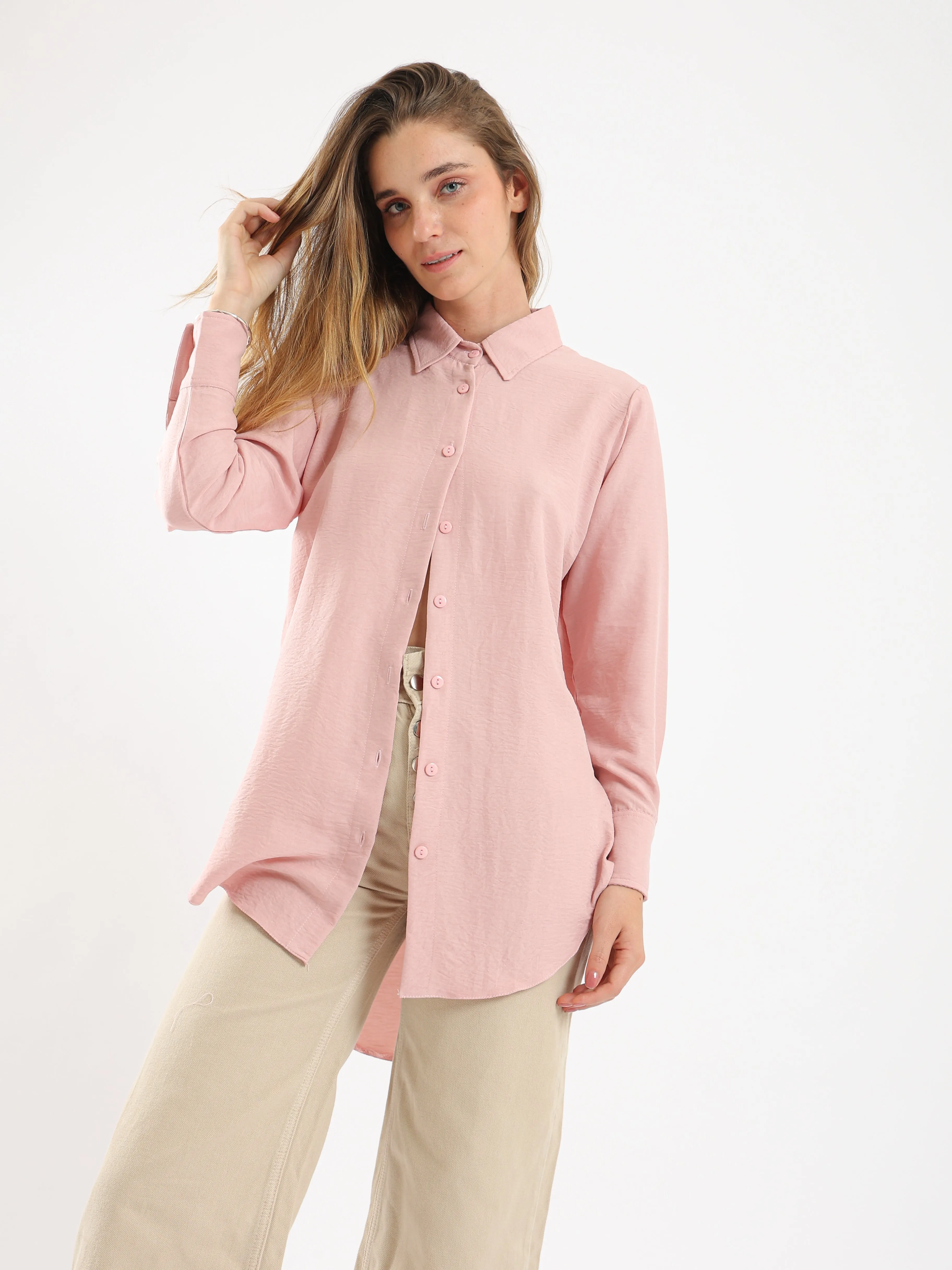 TIE IT UP SHIRT - PINK