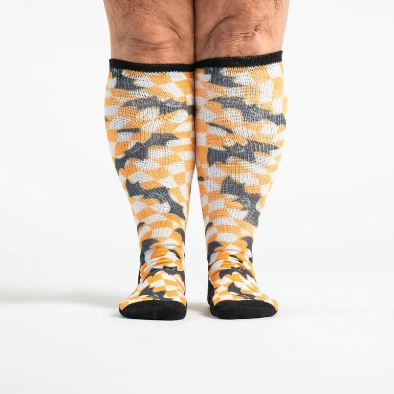 Trippy Bats Non-Binding Diabetic Socks