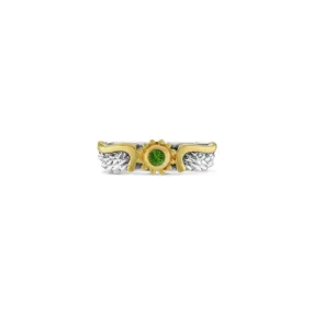 Tsavorite Venetian Wing Ring