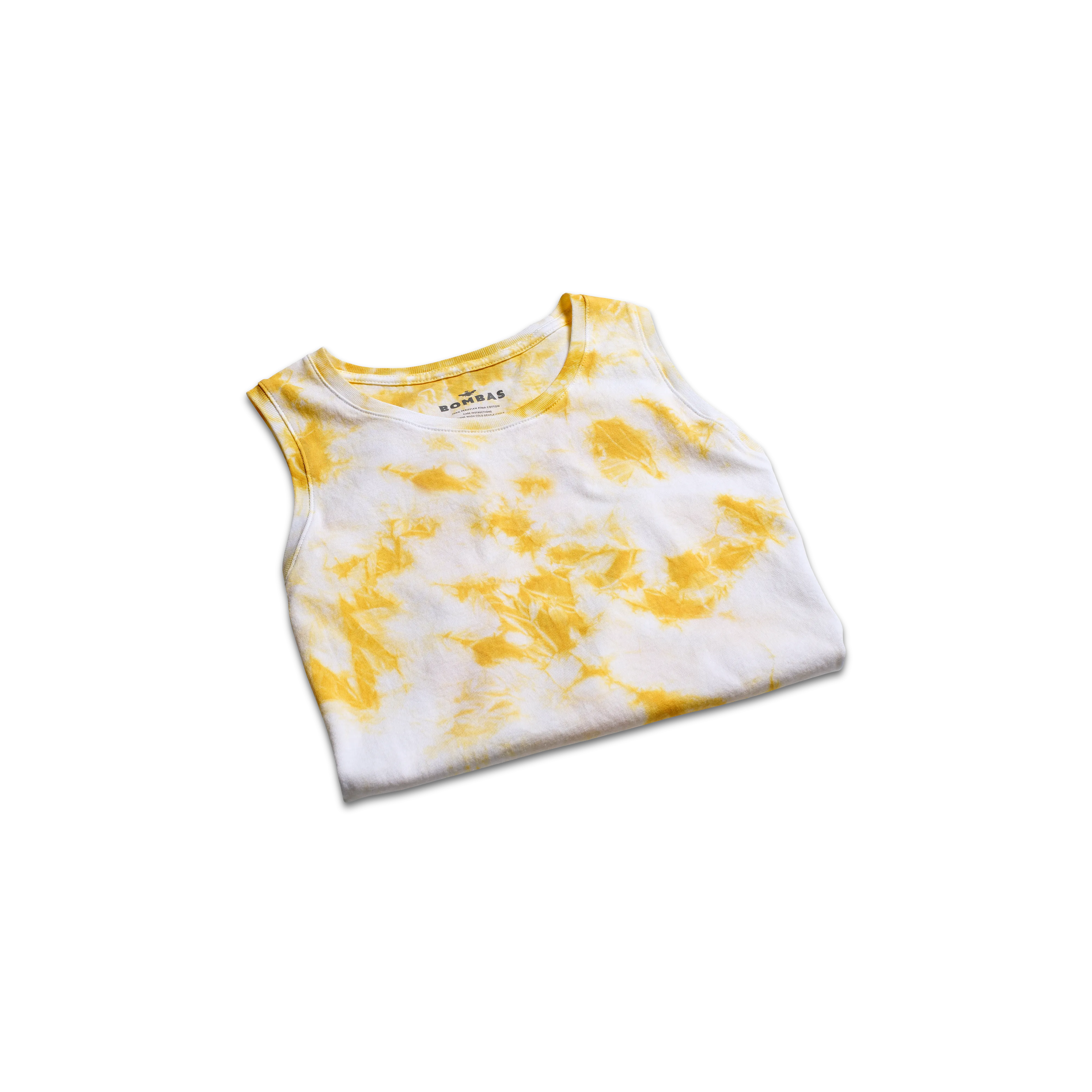 Women's Pima Cotton Tie Dye Crew Neck Tank